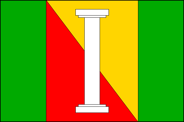 Vlajka Býškovice
