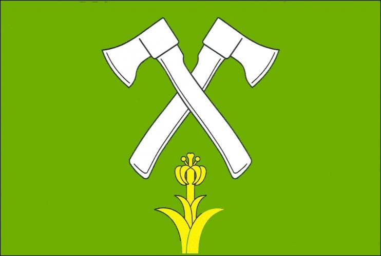 Vlajka Dětřichov nad Bystřicí