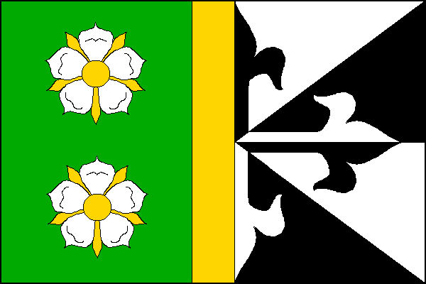 Vlajka Kožušany-Tážaly