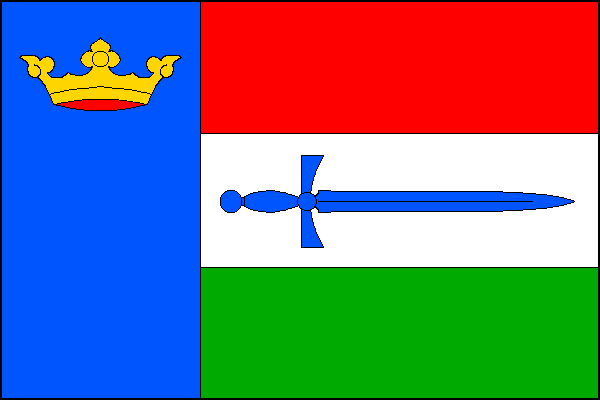 Vlajka Luštěnice
