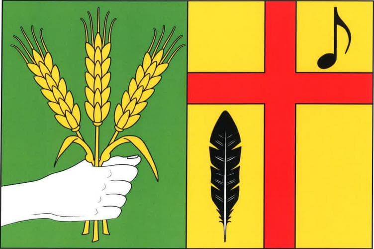 Vlajka Menhartice