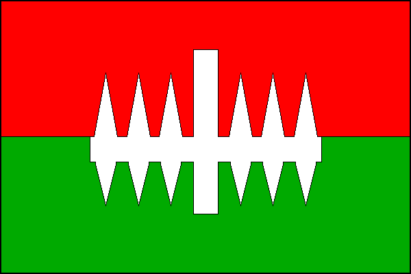 Vlajka Klenčí pod Čerchovem