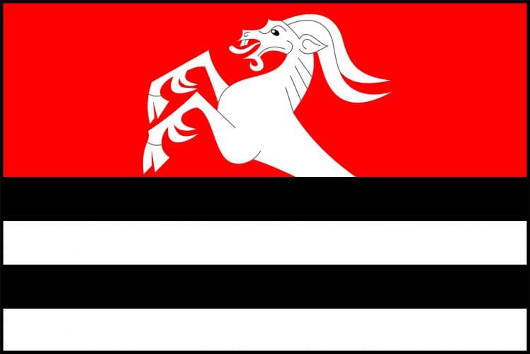 Vlajka Bystřice pod Hostýnem