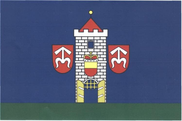 Vlajka Moravský Krumlov