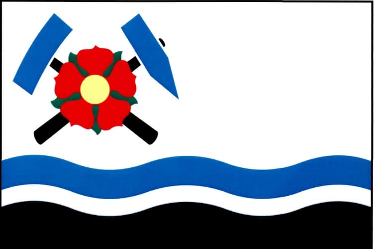 Vlajka Černá v Pošumaví