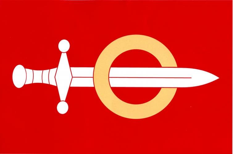 Vlajka Hrochův Týnec