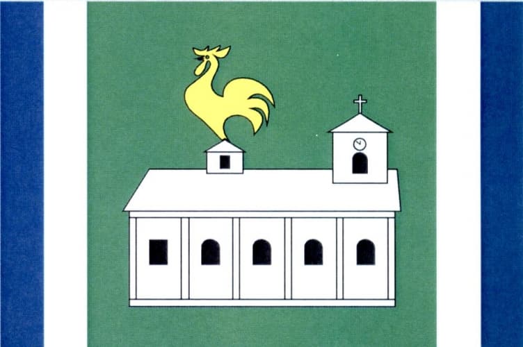 Vlajka Želechovice nad Dřevnicí