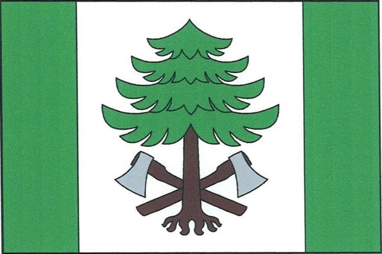 Vlajka Říčky v Orlických horách