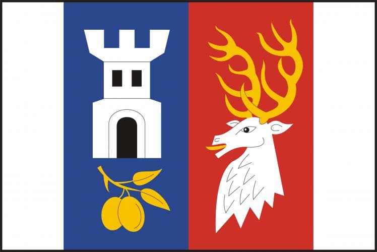 Vlajka Budíškovice