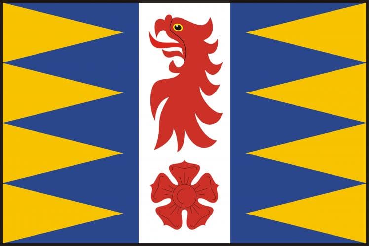 Vlajka Dolní Hradiště