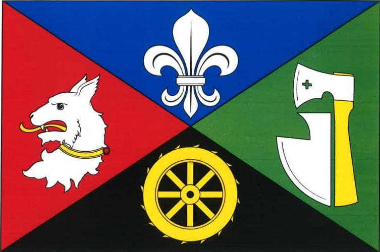 Vlajka Zábeštní Lhota