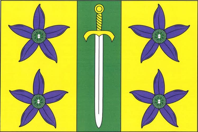 Vlajka Polná na Šumavě