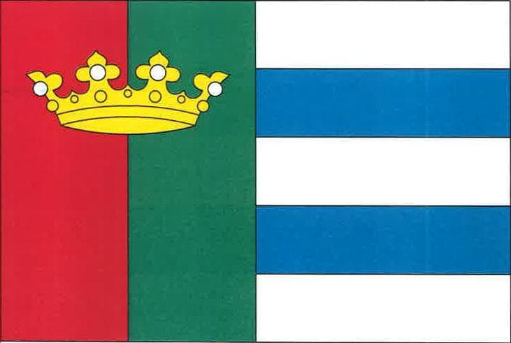 Vlajka Nová Ves u Mladé Vožice