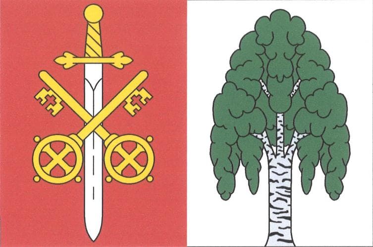 Vlajka Česká Bříza