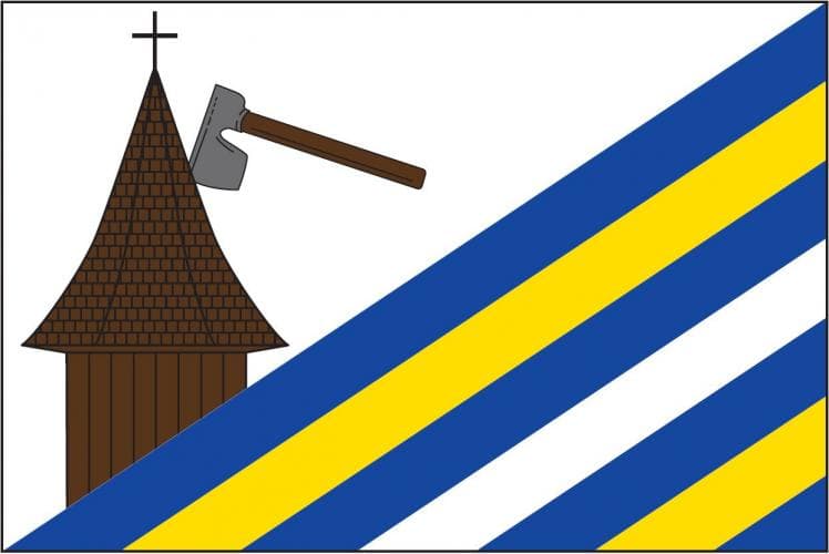 Vlajka Bílý Újezd