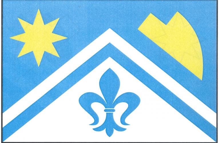 Vlajka Bohuslavice u Zlína