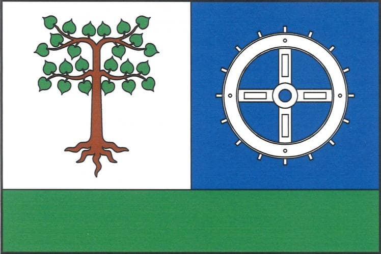 Vlajka Hraběšín