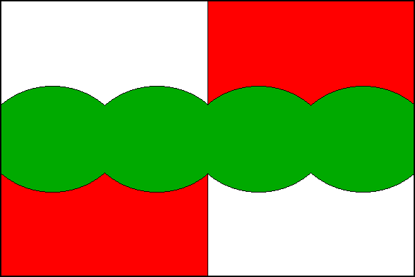 Vlajka Lázně Bělohrad