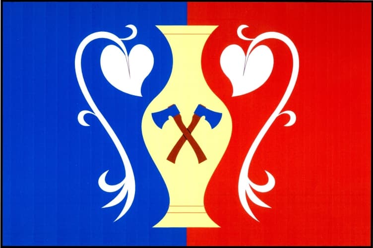 Vlajka Mouřínov