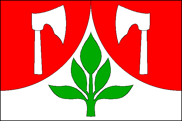 Vlajka Proseč pod Ještědem