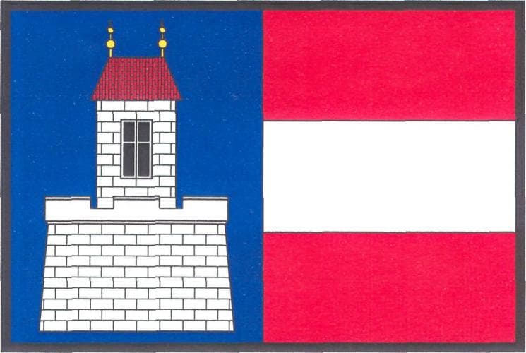 Vlajka Mladá Vožice