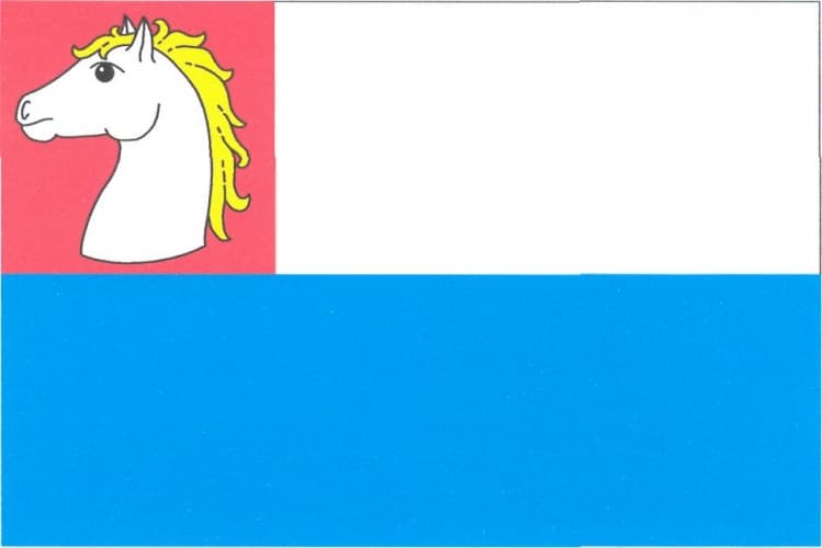 Vlajka Kostelní Hlavno