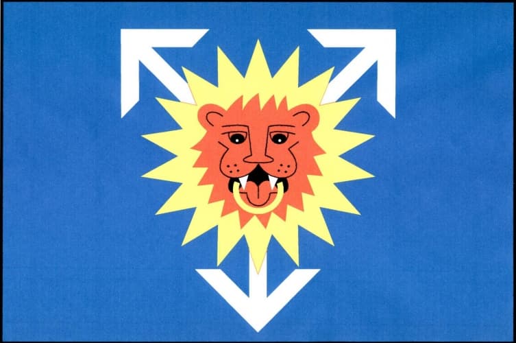 Vlajka Újezd u Přelouče