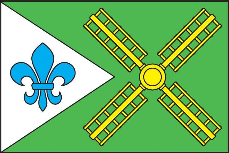 Vlajka Luboměř pod Strážnou